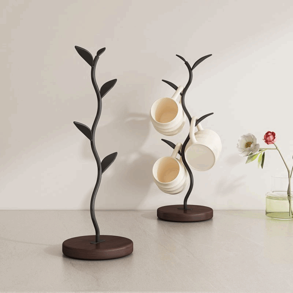 Nature-Inspired Mug Stand (Tree Shape)